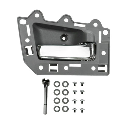 2005-2011 Jeep Grand Cherokee 4pcs Front Rear Inside Inner Door Handle Chrome