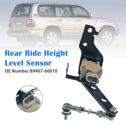 2003-2007 Toyota Land Cruiser J100 V8 4.7L Sport Utility 89407-60010 Ride Height Level Sensor Rear Side