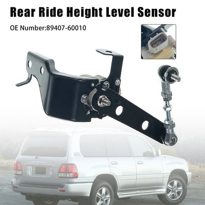 2003-2007 Toyota Land Cruiser J100 V8 4.7L Sport Utility 89407-60010 Ride Height Level Sensor Rear Side