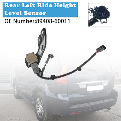 2003-2009 Lexus GX470 Sport Utility V8 4.7L Petrol 89408-60011 Ride Height Level Sensor Rear Left