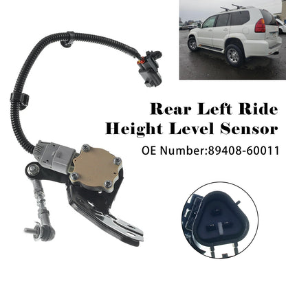 2003-2009 Lexus GX470 Sport Utility V8 4.7L Petrol 89408-60011 Ride Height Level Sensor Rear Left