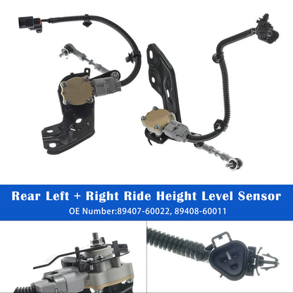 2003-2009 Toyota 4Runner Lexus GX470 4.7L 2PCS Ride Height Level Sensor Rear