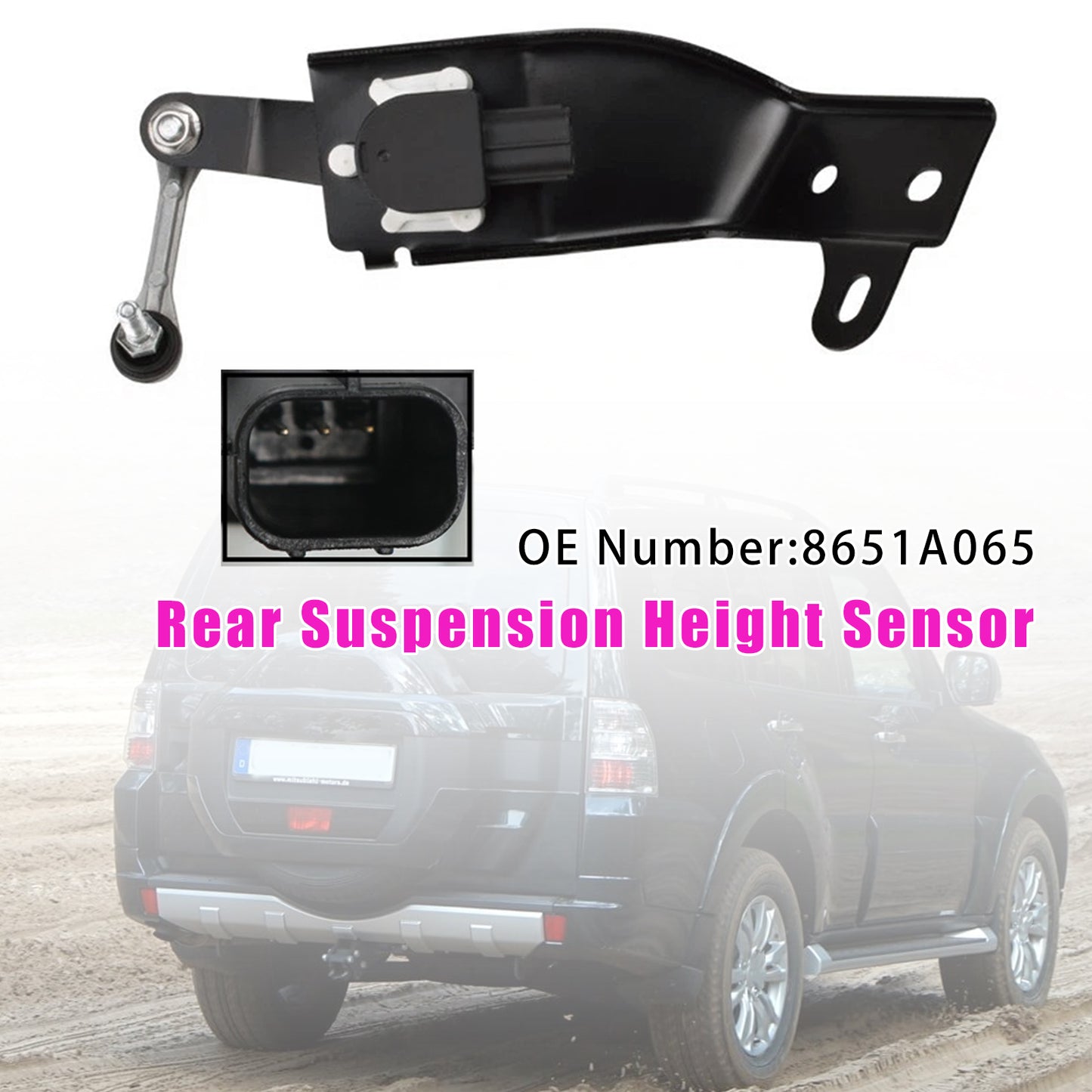 2016-2022 Mitsubishi Pajero/Shogun IV 3.2 4WD SUV 8651A065 Rear Suspension Height Sensor