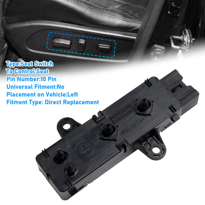 2009-2023 Nissan Maxima 87066-4HA0A Front Left Power Seat Switch
