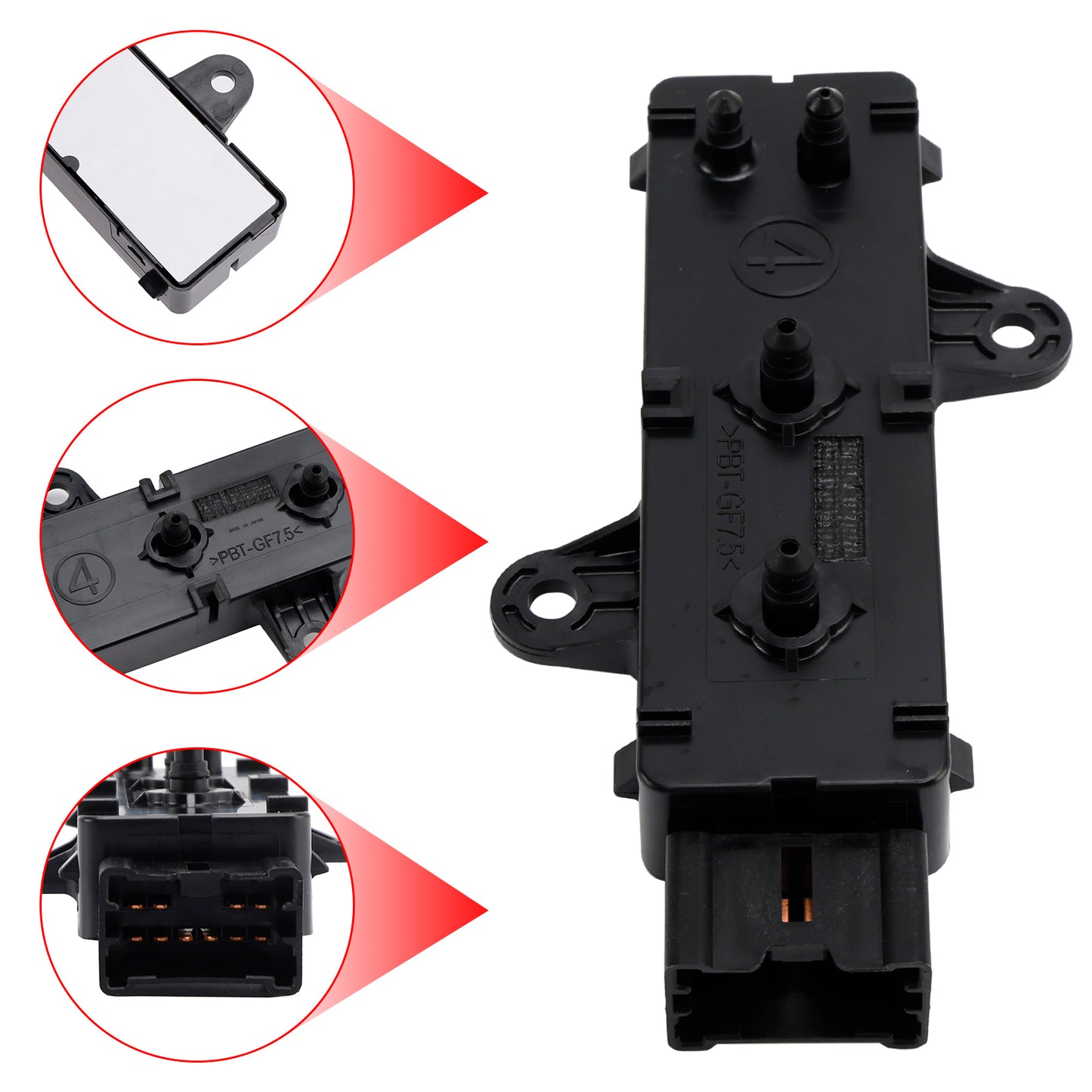 2009-2023 Nissan Maxima 87066-4HA0A Front Left Power Seat Switch