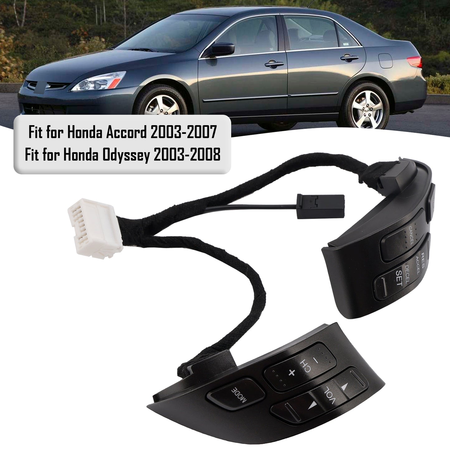 2003-2007 Honda Accord 35880-SDB-A21 Steering Wheel Cruise Volume Control Switch Button