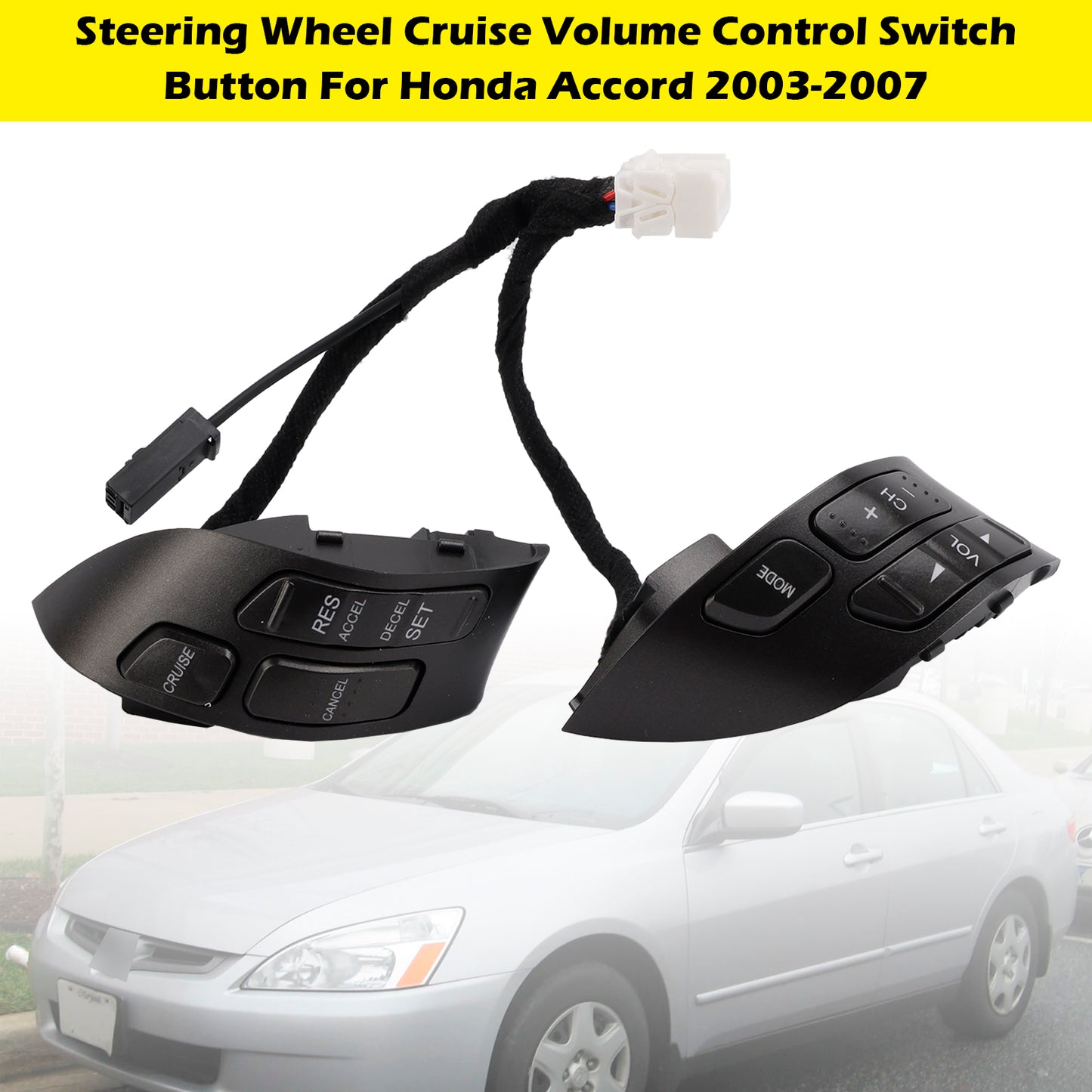 2003-2007 Honda Accord 35880-SDB-A21 Steering Wheel Cruise Volume Control Switch Button