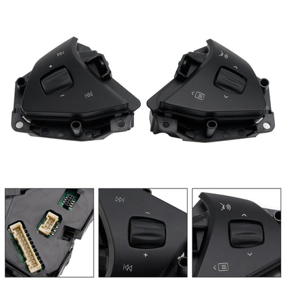 2016-2020 Model S X 1013242-00-F Left+Right Steering Wheel Audio Voice Control Button
