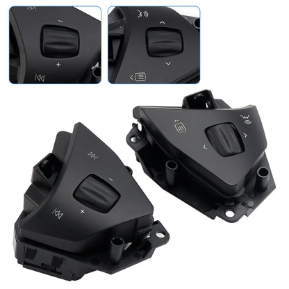 2016-2020 Model S X 1013242-00-F Left+Right Steering Wheel Audio Voice Control Button