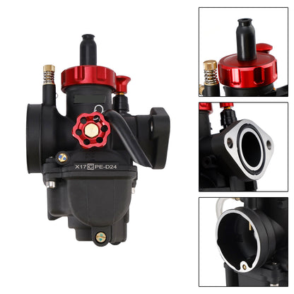 Carburetor Carb 24mm for 140cc-150cc Motorcycle, dirt bike, ATV, Go karts