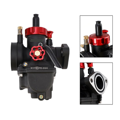 Carburetor Carb 24mm for 140cc-150cc Motorcycle, dirt bike, ATV, Go karts