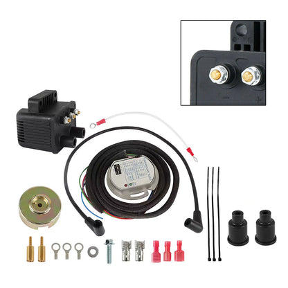 1970-1999 Carbed Big Twin Models & 1971-2003 Sportster models except 1200S Sport 53-660 Double Fire Electronic Ignition Kit fit