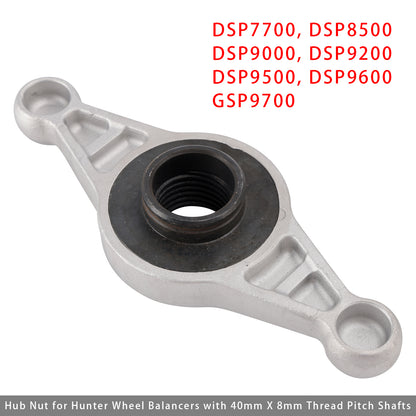 Hunter DSP w/ 40mm X 8mm Shaft Thread Pitch DSP7700, DSP8500, DSP9000, DSP9200, DSP9500, DSP9600,GSP9700 812103 Wheel Balancer Hub Wing Nut