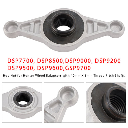 Hunter DSP w/ 40mm X 8mm Shaft Thread Pitch DSP7700, DSP8500, DSP9000, DSP9200, DSP9500, DSP9600,GSP9700 812103 Wheel Balancer Hub Wing Nut