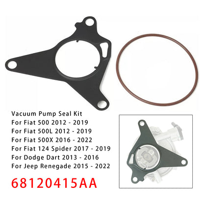 2012-2019 Fiat 500 55233645 Vacuum Pump Seal Kit