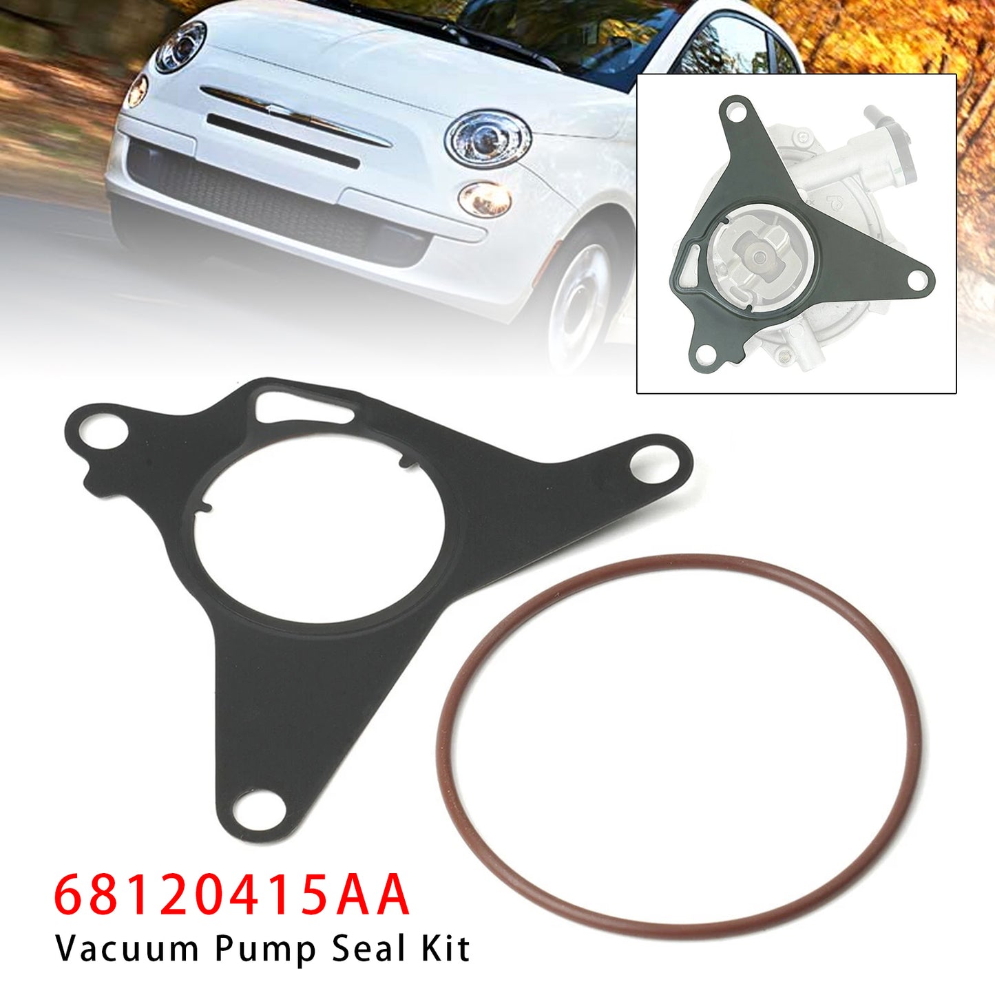2012-2019 Fiat 500 55233645 Vacuum Pump Seal Kit