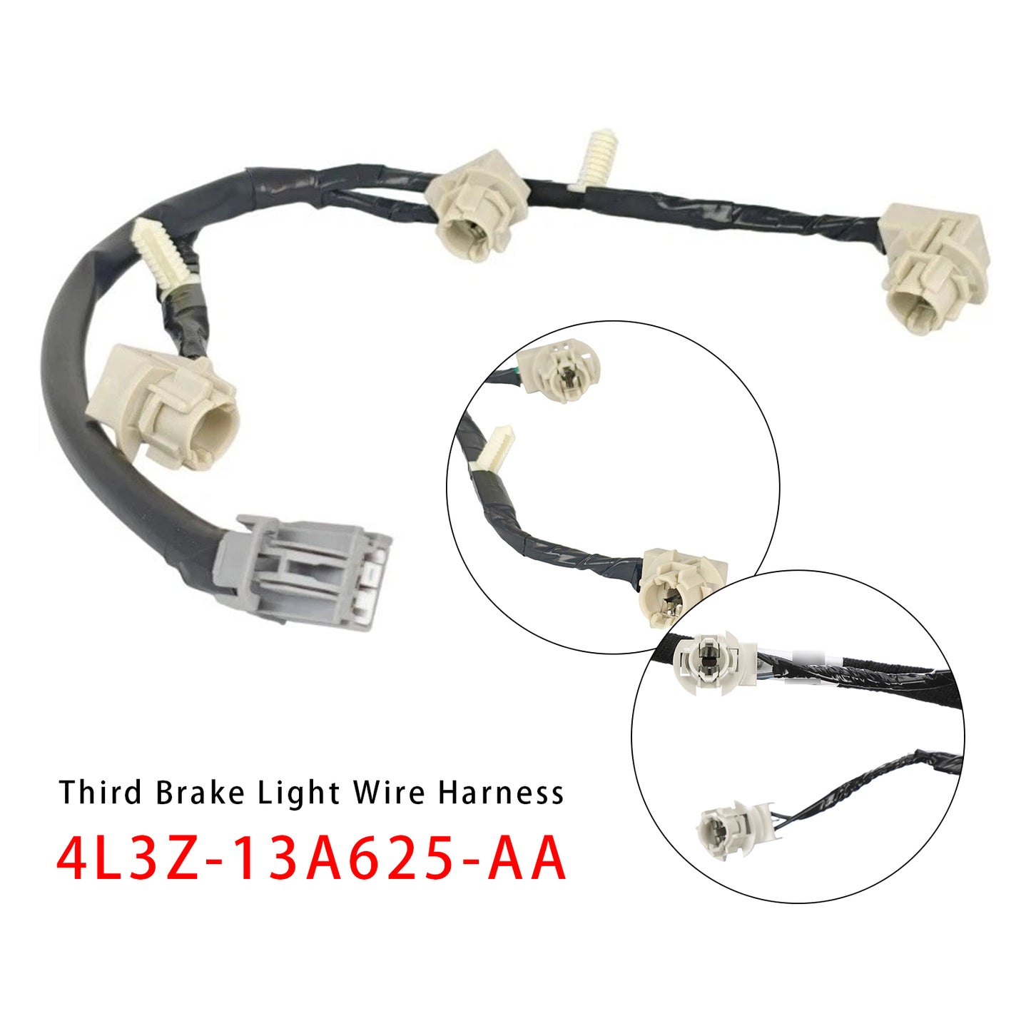 2004-2010 Ford F150 Explorer Sport Trac 4L3Z-13A625-AA 3rd Third Brake Light Wire Harness