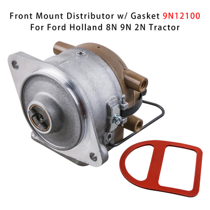 Ford Holland 8N 9N 2N Tractor 9N12100 Front Mount Distributor w/ Gasket