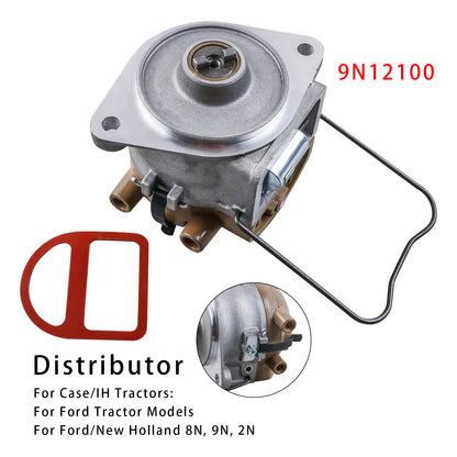 Ford Holland 8N 9N 2N Tractor 9N12100 Front Mount Distributor w/ Gasket