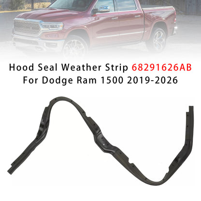 2019-2026 Dodge Ram 1500 68291626AB Hood Seal Weather Strip