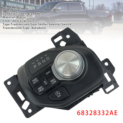2019-2020 Dodge Ram 1500 4WD 68328332AE Transmission Gear Shifter Selector Switch