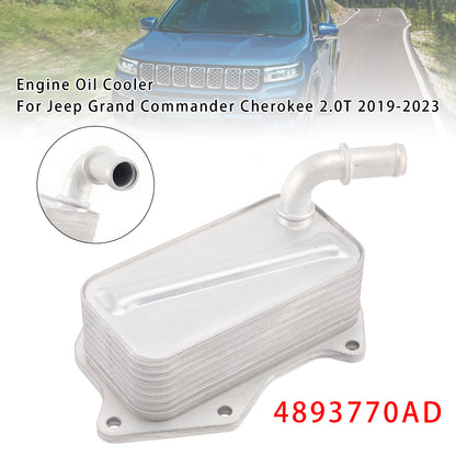 2019-2023 Jeep Grand Commander Cherokee 2.0T 4893770AD Engine Oil Cooler