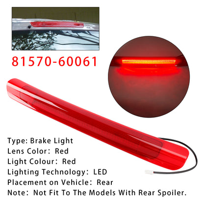 1998-2007 Lexus LX470 81570-60061 LED 3RD Tail Light Brake Lamp Mount