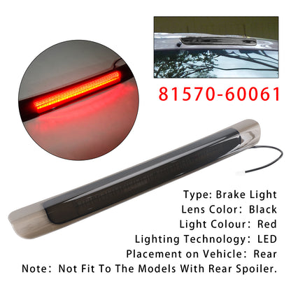 1998-2007 Toyota Land Cruiser LX470 Black 81570-60061 LED 3RD Tail Light Brake Lamp Mount