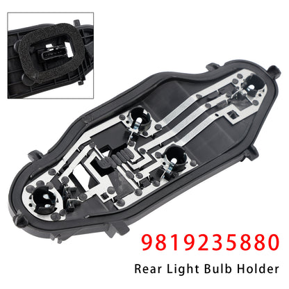 Left Rear Light Bulb Holder 9819235880 For Peugeot Partner Berlingo Combo 2019-2024