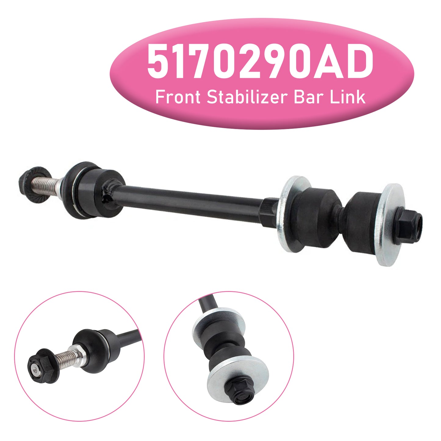 Front Stabilizer Bar Link K80894 for Dodge Ram 1500 4WD 2006-2018 5170290AD