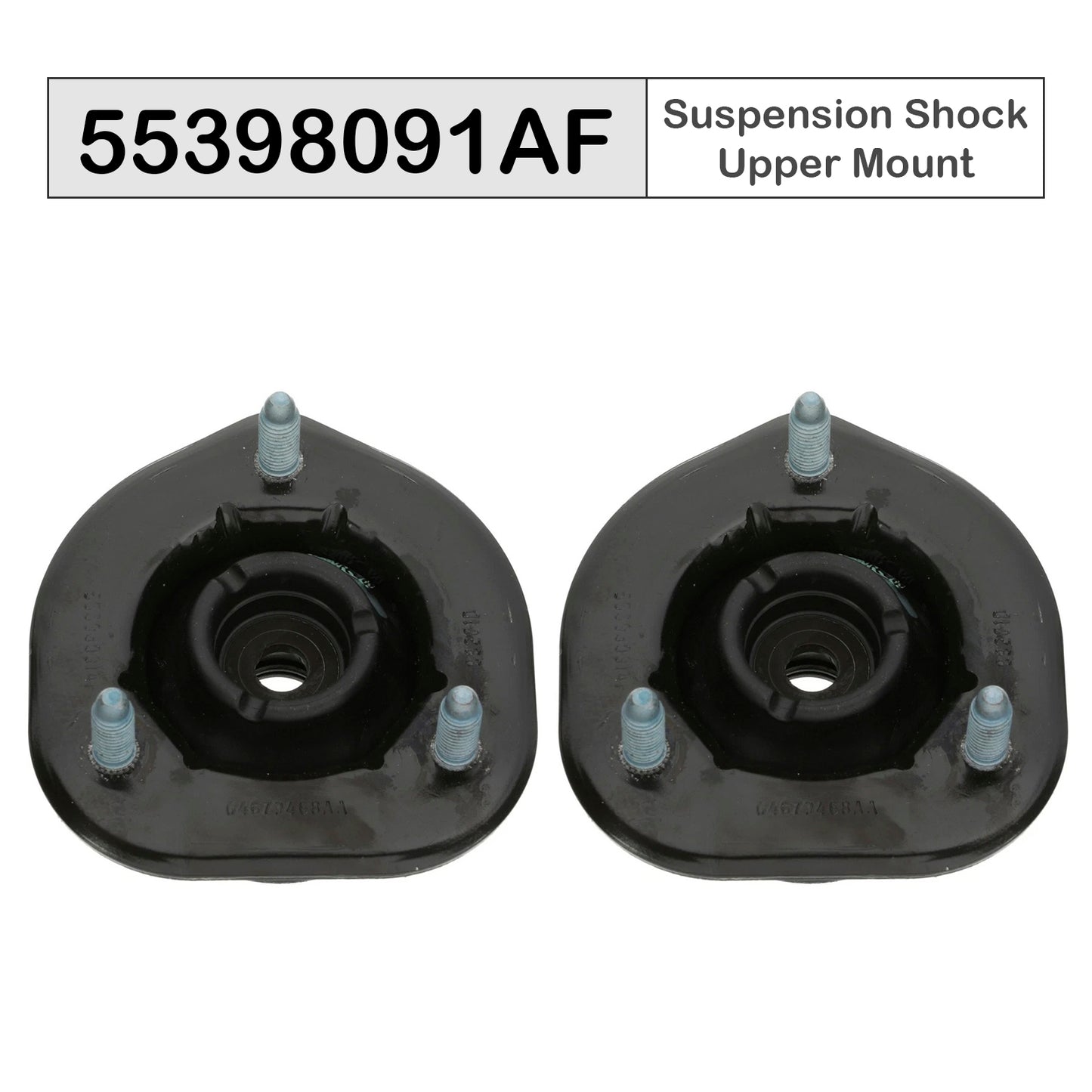 2pcs Suspension Shock Upper Mount 55398091AF for Ram 1500 2006-2024