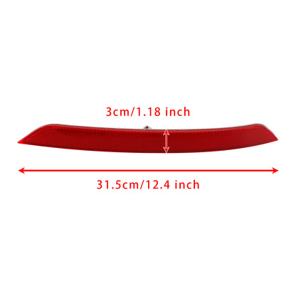 Red Rear Left+Right Bumper Reflector Lamp For GMC Terrain 2018-2024