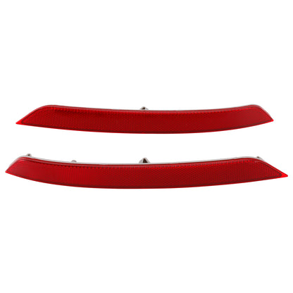 Red Rear Left+Right Bumper Reflector Lamp For GMC Terrain 2018-2024