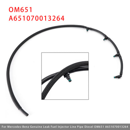 Leak Fuel Injector Line Pipe Diesel OM651 A651070013264 For Mercedes-Benz