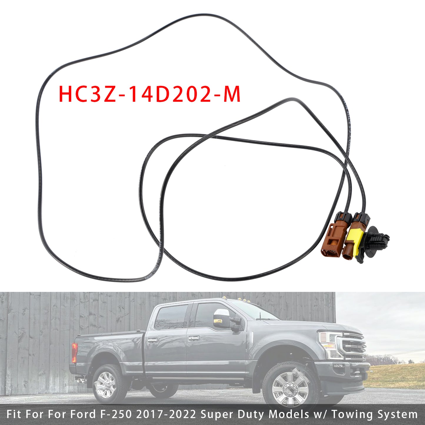 Reverse Camera Cable Harness For Ford F-250 Super Duty 17-22 HC3Z-14D202-M