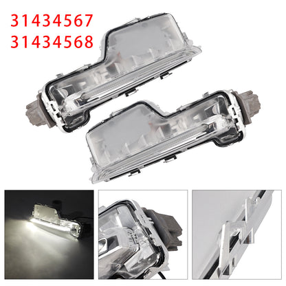 Pair Front Fog Light Lamp For Volvo S60 2014-2018 31434567 31434568