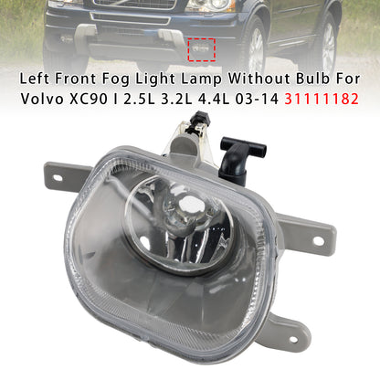 Left Front Fog Light Lamp For Volvo XC90 I 2.5L 3.2L 4.4L 03-14 31111182