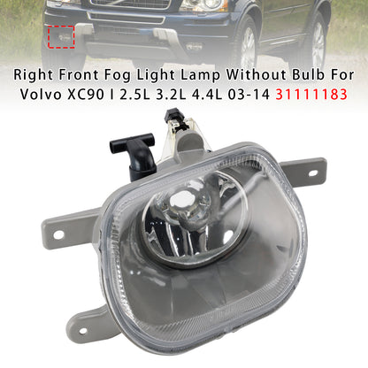 Right Front Fog Light Lamp For Volvo XC90 I 2.5L 3.2L 4.4L 03-14 31111183