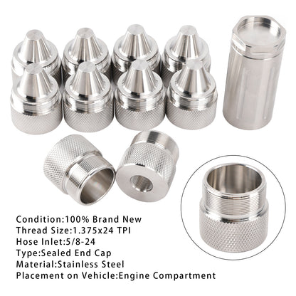 Any other kit with 1.375x24 screws. Stainless Steel Replacemet Sealed End Cap
