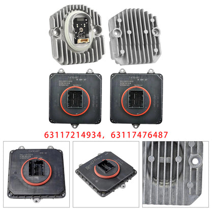 2017-2019 BMW 5 Series G30 Low Version 63117214934 2PCS LED Daytime Driving Light Module+Adaptive Headlight Ballast Control Module