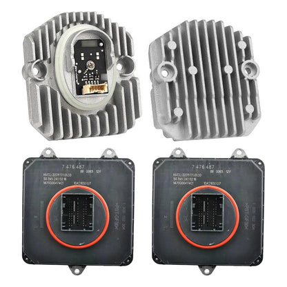 2017-2019 BMW 5 Series G30 Low Version 63117214934 2PCS LED Daytime Driving Light Module+Adaptive Headlight Ballast Control Module