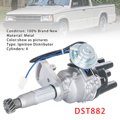 1987-1993 Mazda B2200 DST882 Ignition Distributor w/Cap & Rotor