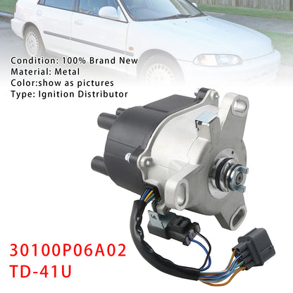 1993-1995 Honda Civic Del Sol S TD-41U Ignition Distributor