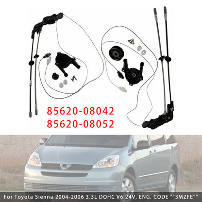 04-10 Sienna 85620-08042+85620-08052 Power Sliding Door Cable w/o Motor Set