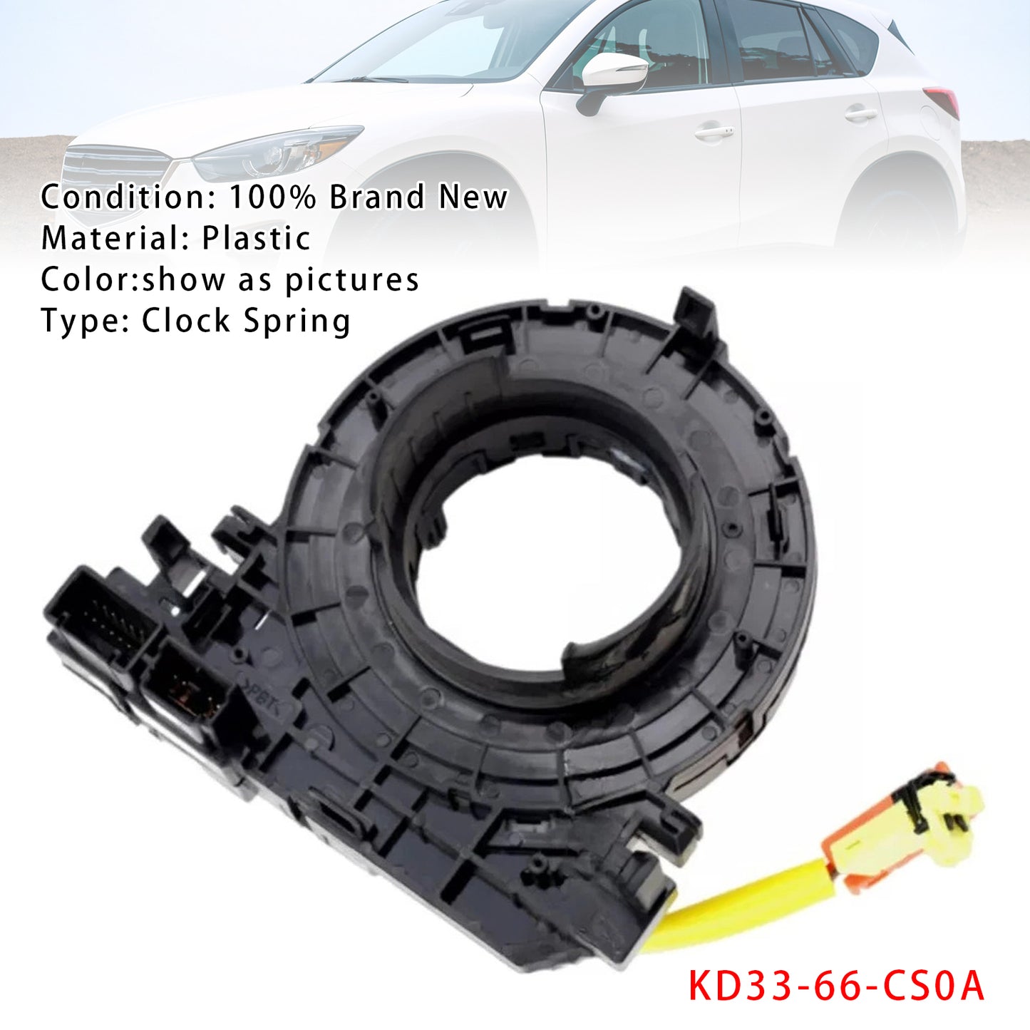 2013-2018 CX-5 2013-2020 Mazda 3 Mazda 6 KD33-66-CS0A Clock Spring
