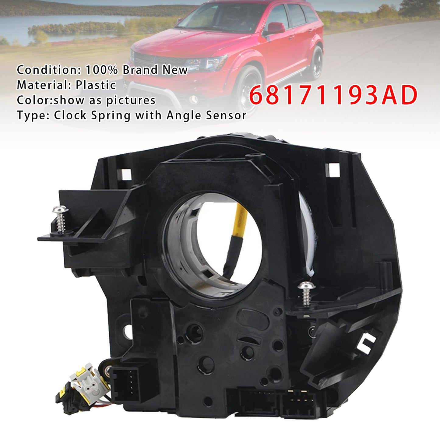 2013-2020 Dodge Journey 68171193AB Steering Clock Spring with Angle Sensor