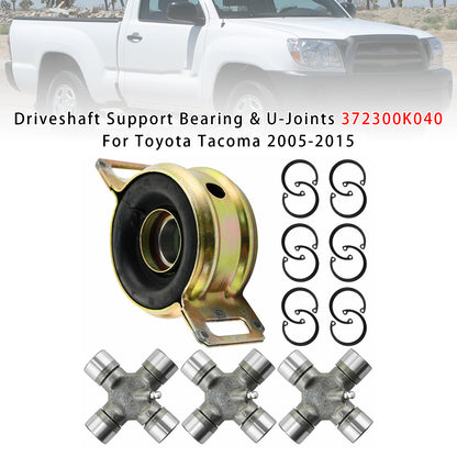2005-2015 Toyota Tacoma 372300K040 Driveshaft Support Bearing & U-Joints