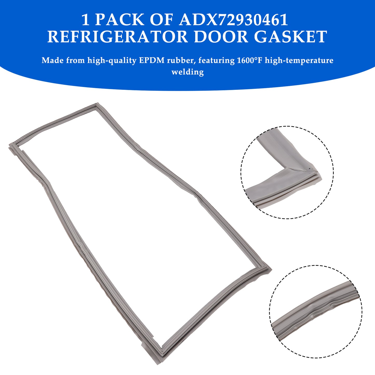 LG Refrigerator Right Side ADX72930414 ADX72930461 Refrigerator Door Gasket