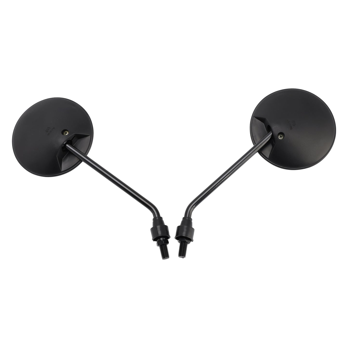 1993-1994 Honda NX650 Dominator 88110-MM9-013 Black 10mm Rearview Mirror Set