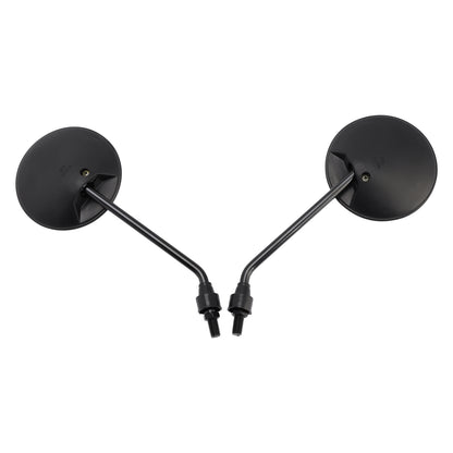 1993-1994 Honda NX650 Dominator 88110-MM9-013 Black 10mm Rearview Mirror Set